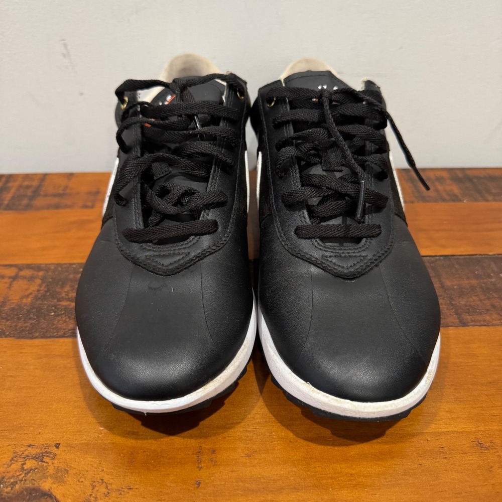 Nike Women's Cortez G Golf Shoes Black White Spikeless Golf Sz 9 CL1670-001 - Picture 4 of 10